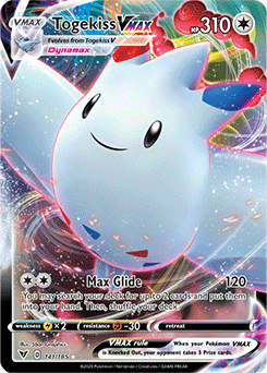Sword & Shield Vivid Voltage 141/185 Togekiss VMAX