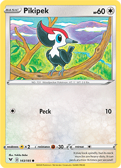 Sword & Shield Vivid Voltage 143/185 Pikipek