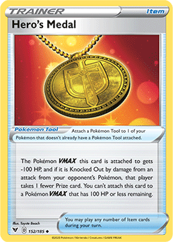 Sword & Shield Vivid Voltage 152/185 Hero’s Medal