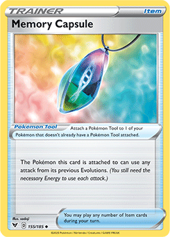Sword & Shield Vivid Voltage 155/185 Memory Capsule