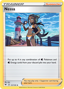 Sword & Shield Vivid Voltage 157/185 Nessa