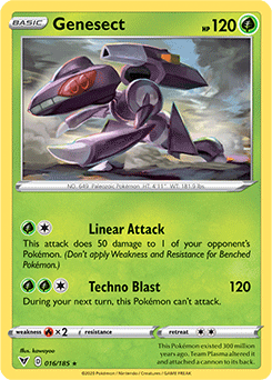 Sword & Shield Vivid Voltage 016/185 Genesect