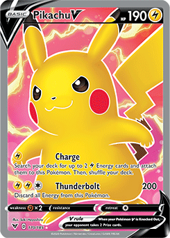 Sword & Shield Vivid Voltage 170/185 Pikachu V