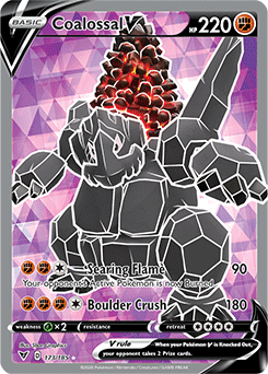 Sword & Shield Vivid Voltage 173/185 Coalossal V
