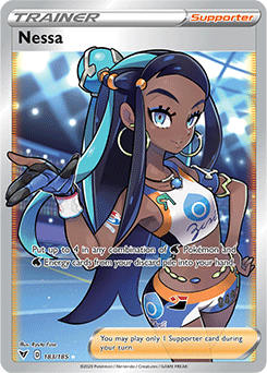 Sword & Shield Vivid Voltage 183/185 Nessa