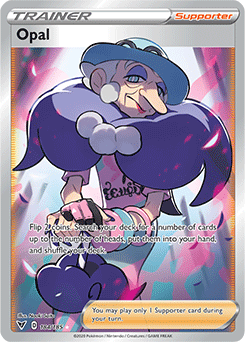 Sword & Shield Vivid Voltage 184/185 Opal