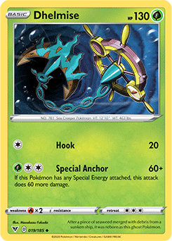 Sword & Shield Vivid Voltage 019/185 Dhelmise