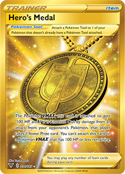 Sword & Shield Vivid Voltage 201/185 Hero’s Medal