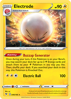 Sword & Shield Vivid Voltage 046/185 Electrode