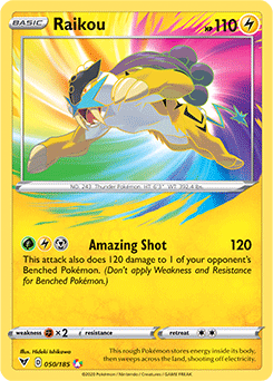 Sword & Shield Vivid Voltage 050/185 Raikou