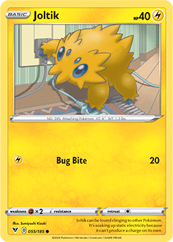 Sword & Shield Vivid Voltage 055/185 Joltik