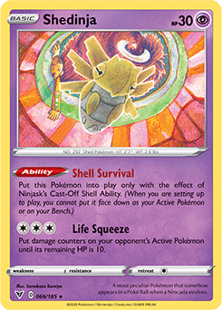 Sword & Shield Vivid Voltage 066/185 Shedinja