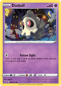 Sword & Shield Vivid Voltage 069/185 Duskull