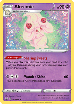 Sword & Shield Vivid Voltage 081/185 Alcremie