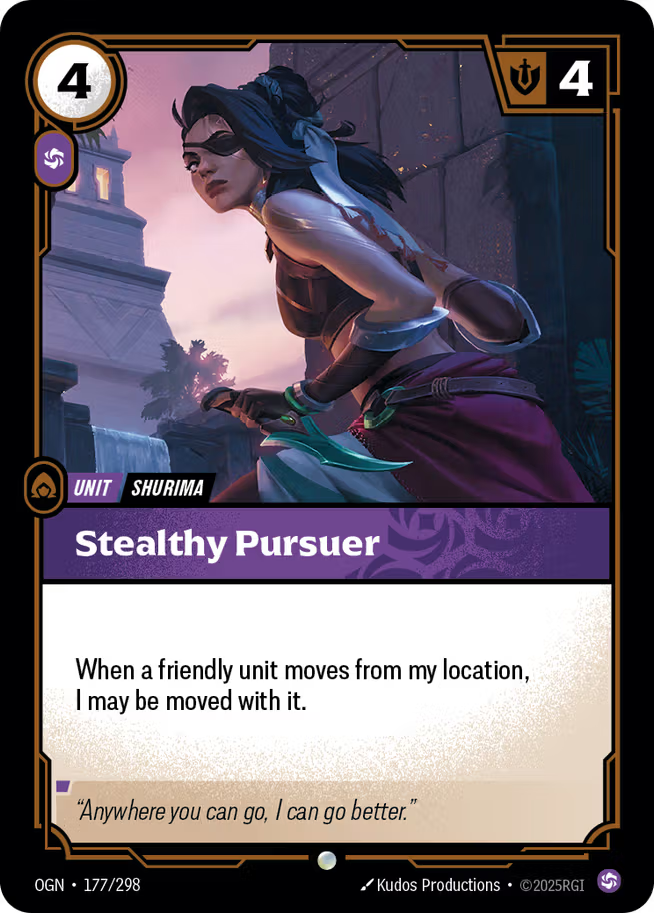 Riftbound: League of Legends TCG Origins 177/289 Stealthy Pursuer