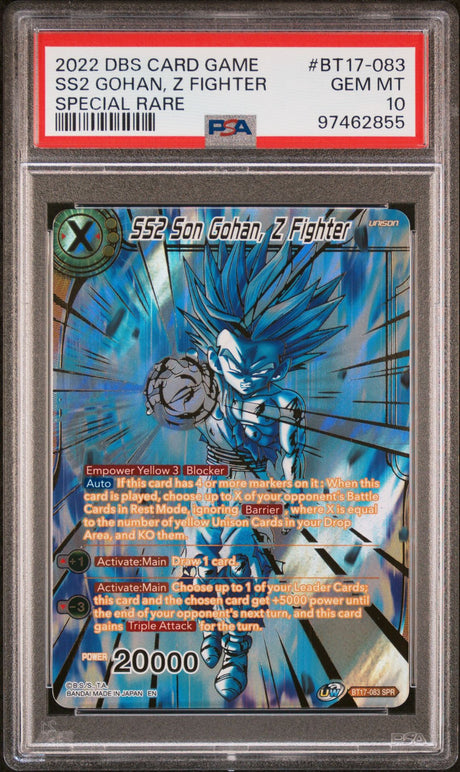 Dragon Ball Super - PSA Graded Hodges Trading Cards Limited Dragon Ball Super - PSA Graded Hodges Trading Cards Limited