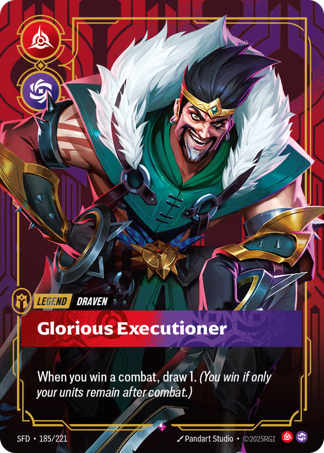 Riftbound: League of Legends TCG Spiritforged 185/221 Glorious Executioner