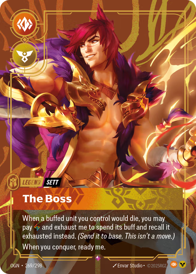 Riftbound: League of Legends TCG Origins 269/289 The Boss