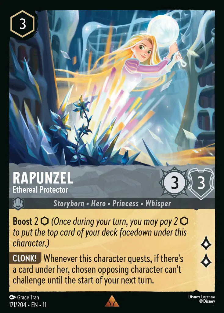 Disney Lorcana Winterspell 171/204 Rapunzel - Ethereal Protector