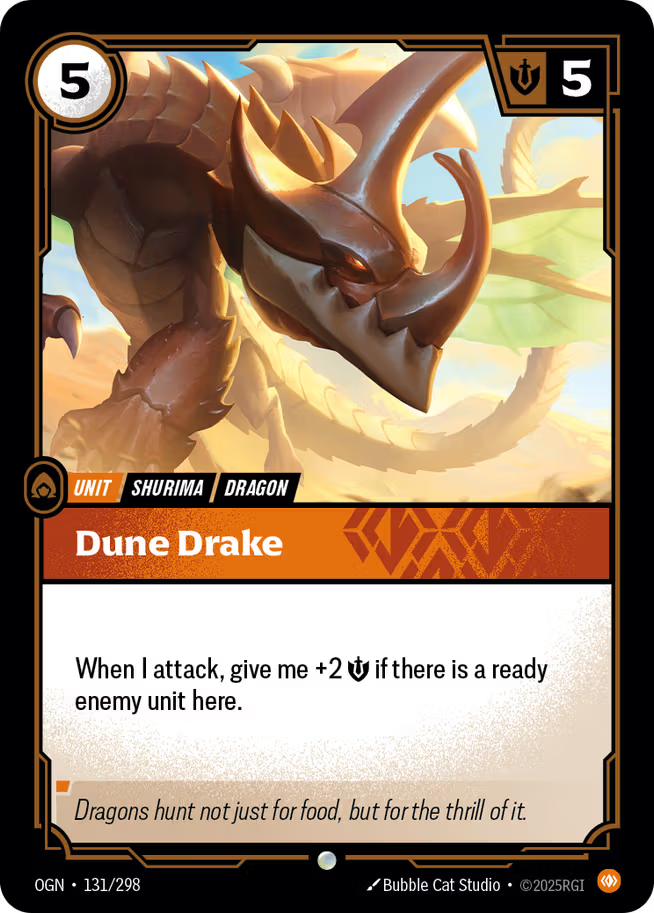Riftbound: League of Legends TCG Origins 131/289 Dune Drake