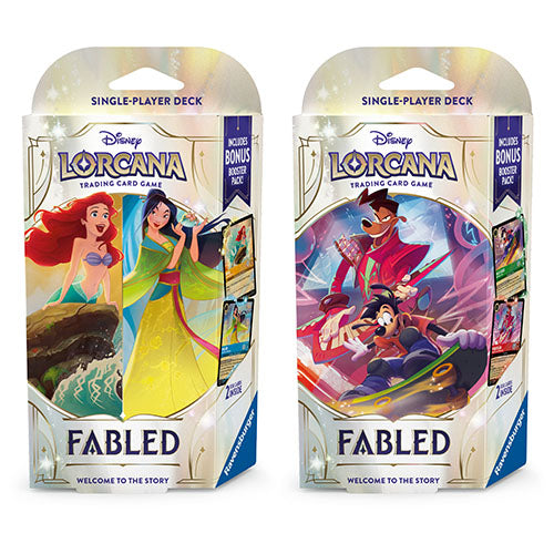 Disney Lorcana TCG - Set 9 Fabled - Starter Deck (Random Selection)