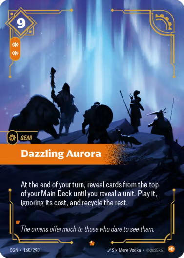 Riftbound: League of Legends TCG Origins 160/289 Dazzling Aurora