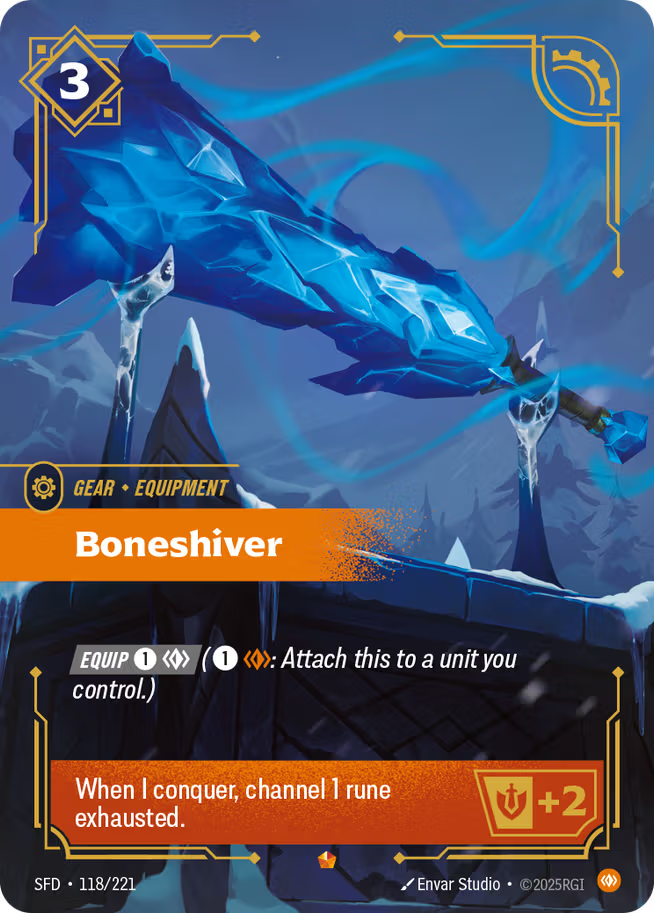 Riftbound: League of Legends TCG Spiritforged 118/221 Boneshiver
