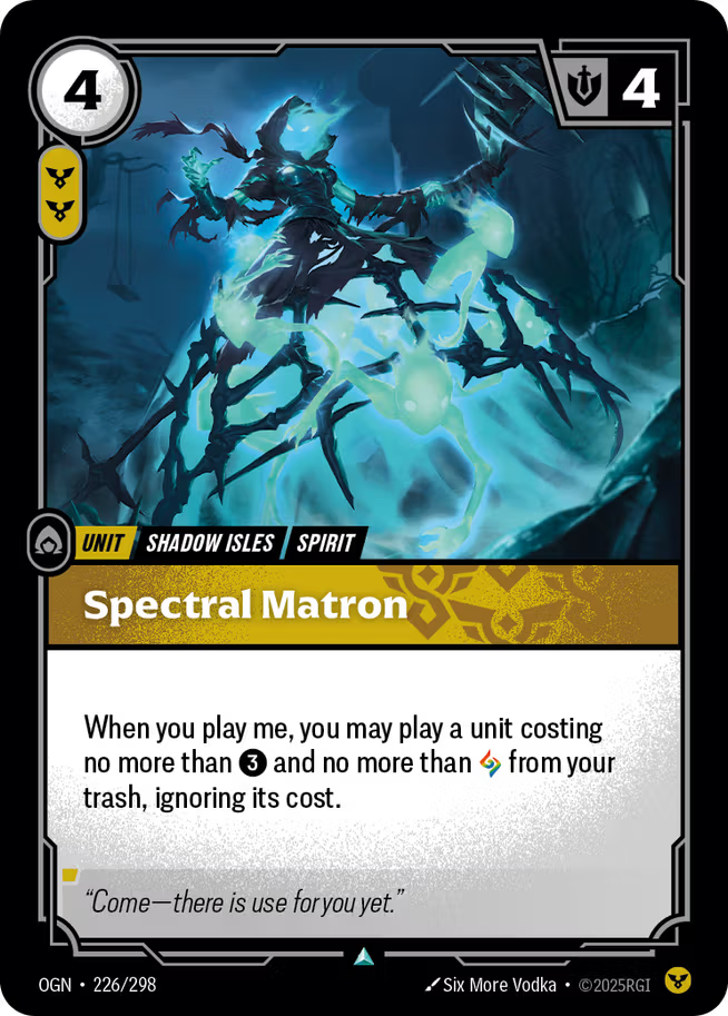 Riftbound: League of Legends TCG Origins 226/289 Spectral Matron