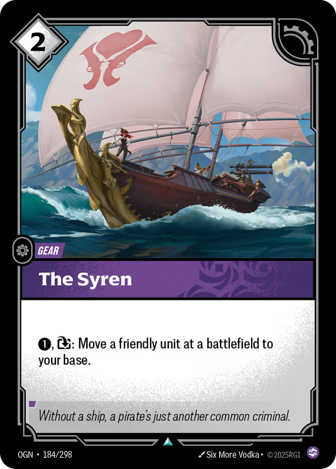Riftbound: League of Legends TCG Origins 184/289 The Syren