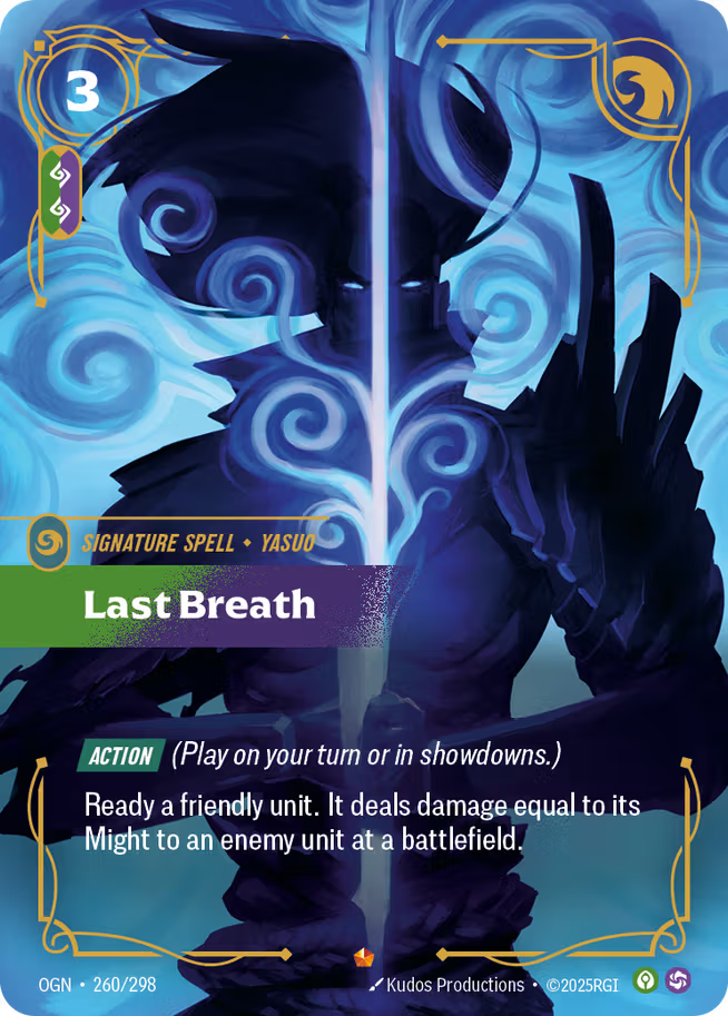 Riftbound: League of Legends TCG Origins 260/289 Last Breath