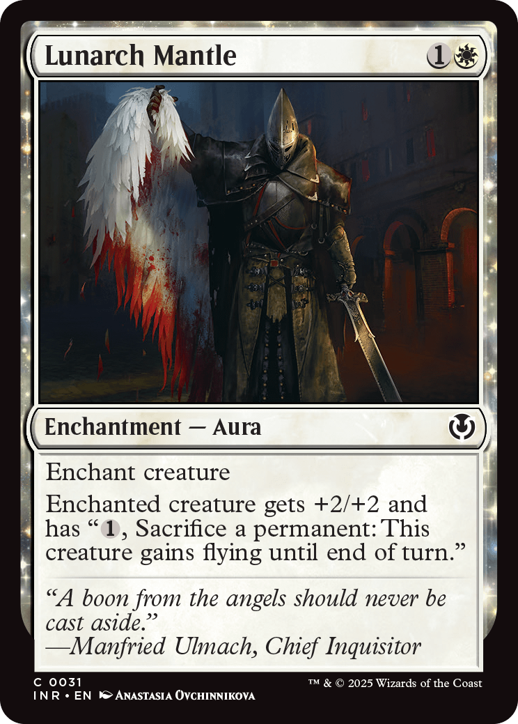 MTG Innistrad Remastered 0031 Lunarch Mantle