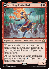 MTG Lorwyn Eclipsed 0124 Ashling, Rekindled Foil