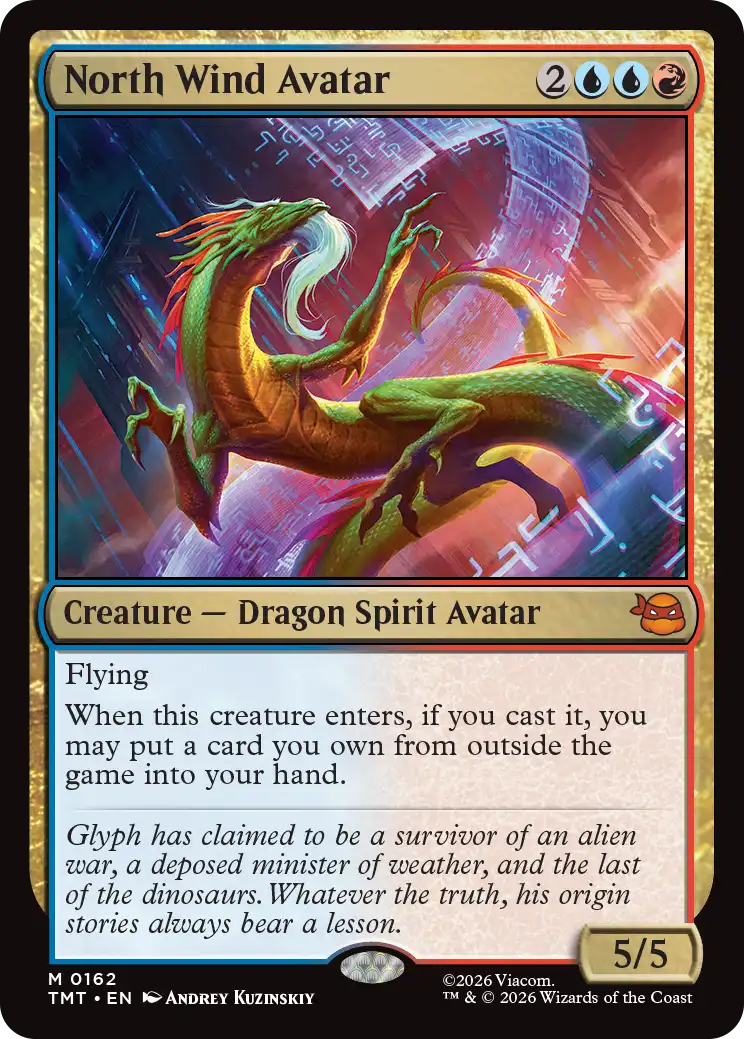 MTG Teenage Mutant Ninja Turtles 0162 North Wind Avatar