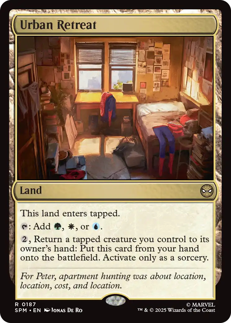 MTG - Marvel's Spider-man 0187 Urban Retreat
