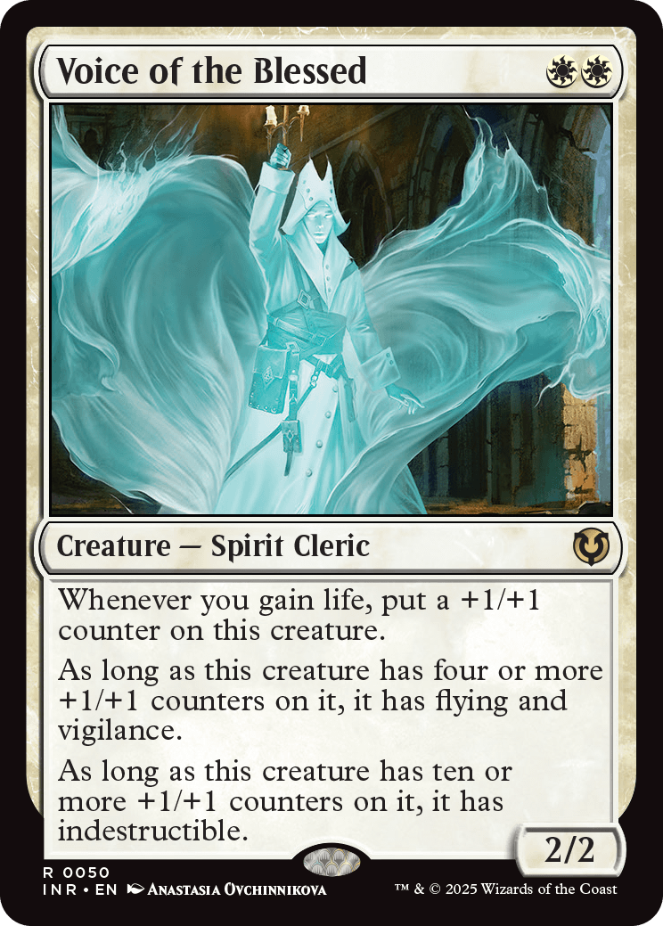 MTG Innistrad Remastered 0050 Voice of the Blessed