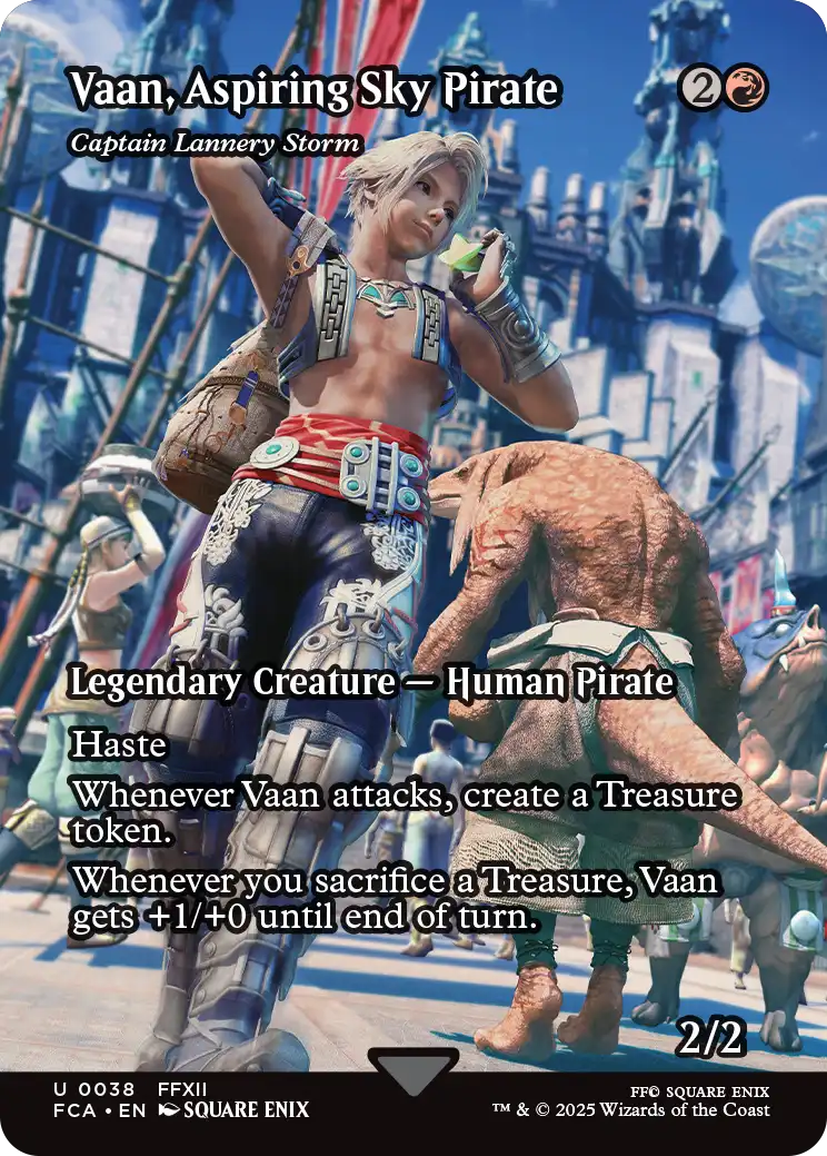 MTG - Final Fantasy 0038 Captain Lannery Storm Showcase