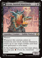 MTG Lorwyn Eclipsed 0105 Grub, Storied Matriarch