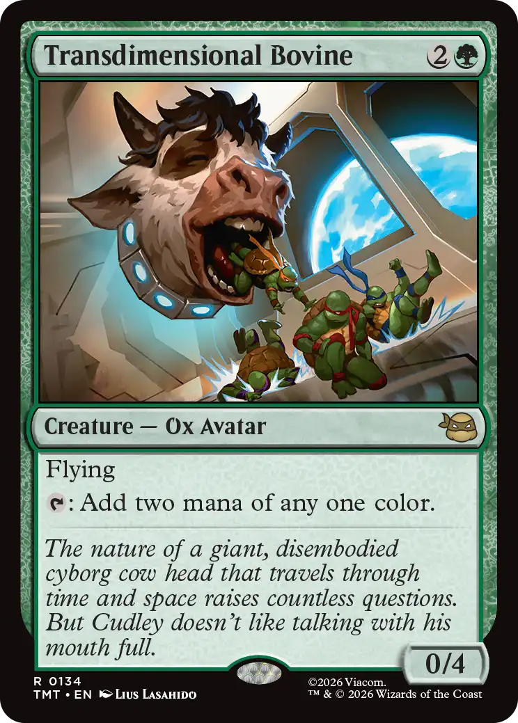 MTG Teenage Mutant Ninja Turtles 0134 Transdimensional Bovine