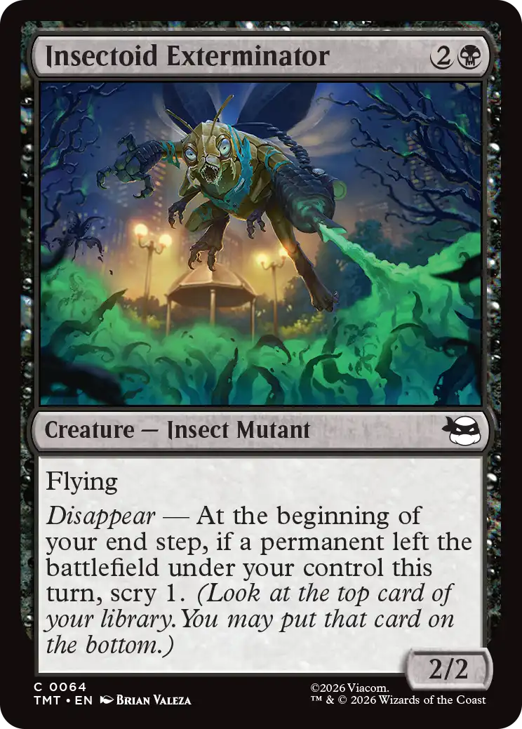 MTG Teenage Mutant Ninja Turtles 0064 Insectoid Exterminator