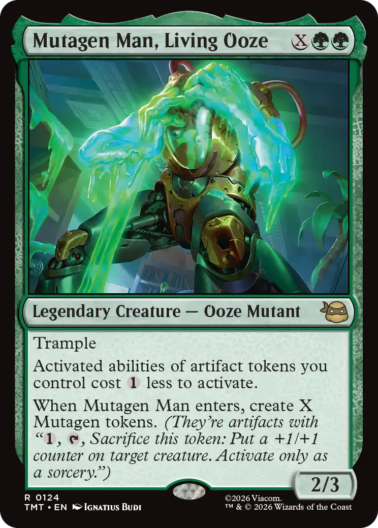 MTG Teenage Mutant Ninja Turtles 0124 Mutagen Man, Living Ooze