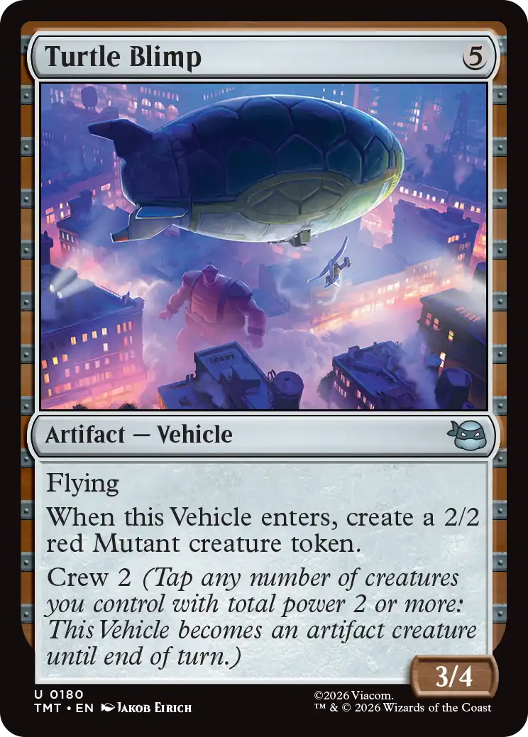 MTG Teenage Mutant Ninja Turtles 0180 Turtle Blimp