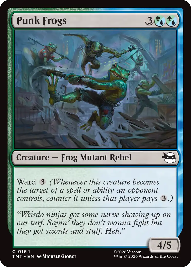 MTG Teenage Mutant Ninja Turtles 0164 Punk Frogs