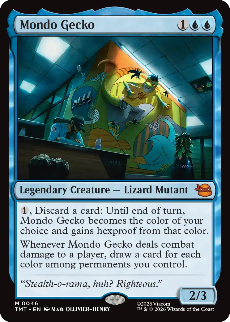 MTG Teenage Mutant Ninja Turtles 0046 Mondo Gecko