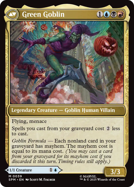 MTG - Marvel's Spider-man 0039 Norman Osborn