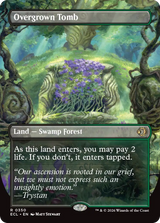 MTG Lorwyn Eclipsed 0350 Overgrown Tomb Borderless