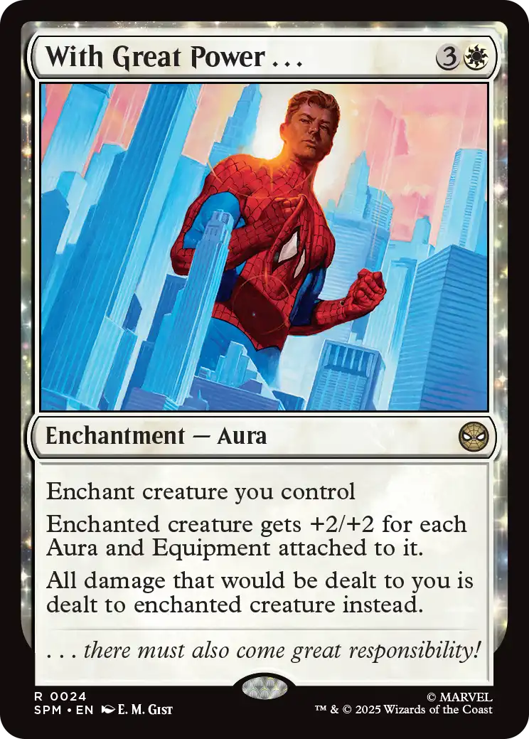MTG - Marvel's Spider-man 0024 With Great Power . . .