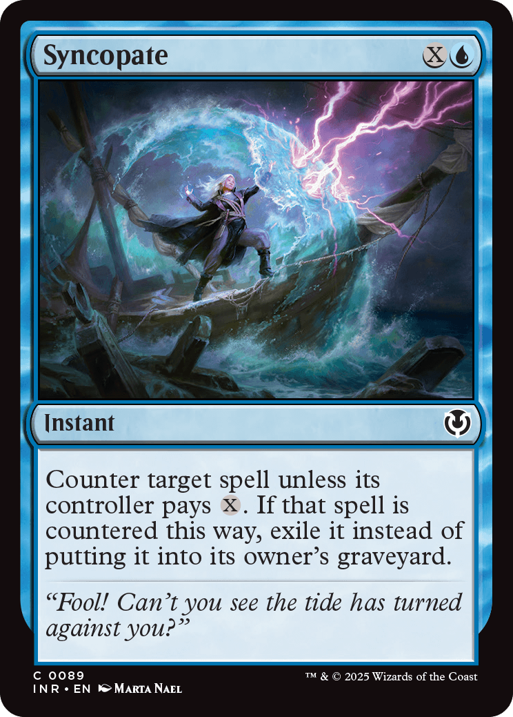 MTG Innistrad Remastered 0089 Syncopate