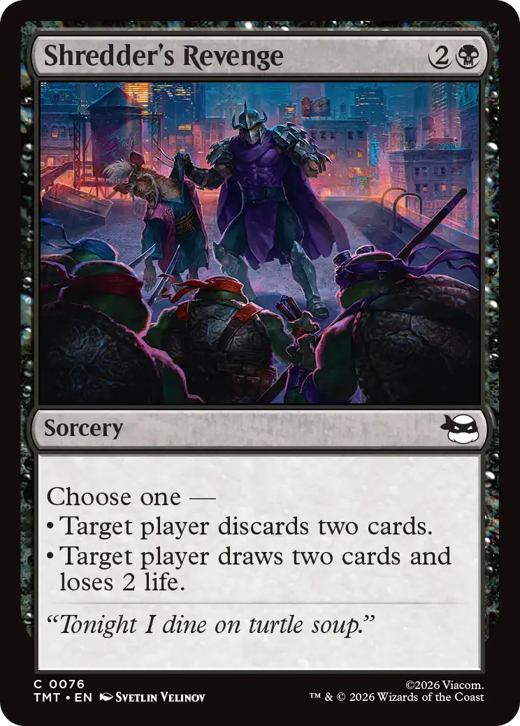 MTG Teenage Mutant Ninja Turtles 0076 Shredder's Revenge