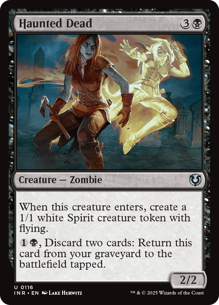 MTG Innistrad Remastered 0116 Haunted Dead