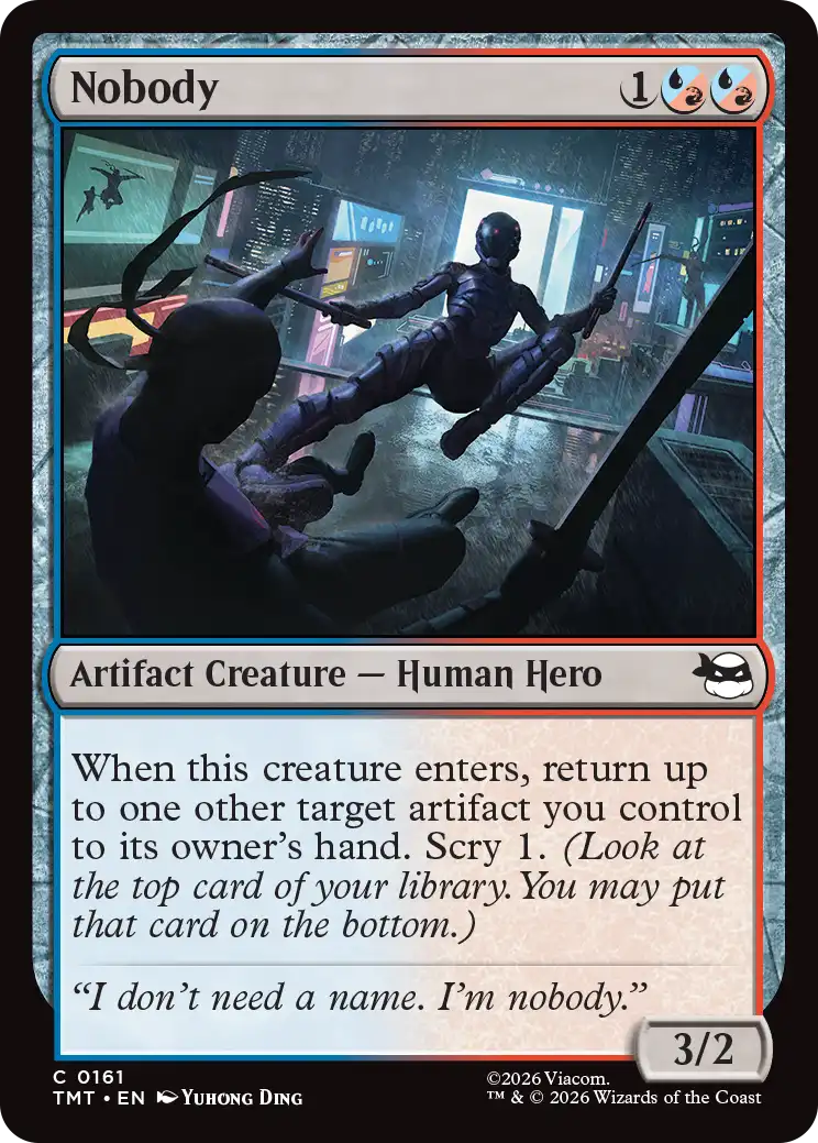 MTG Teenage Mutant Ninja Turtles 0161 Nobody
